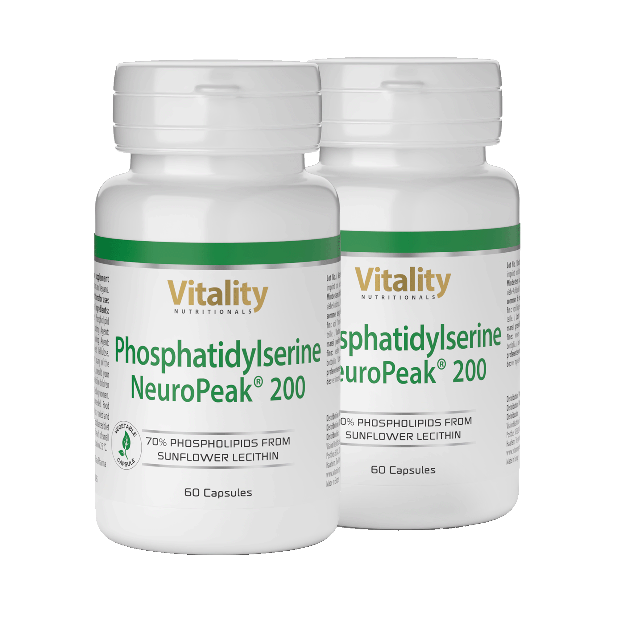 Phosphatidylserine NeuroPeak® 200 capsules | VitaminExpress